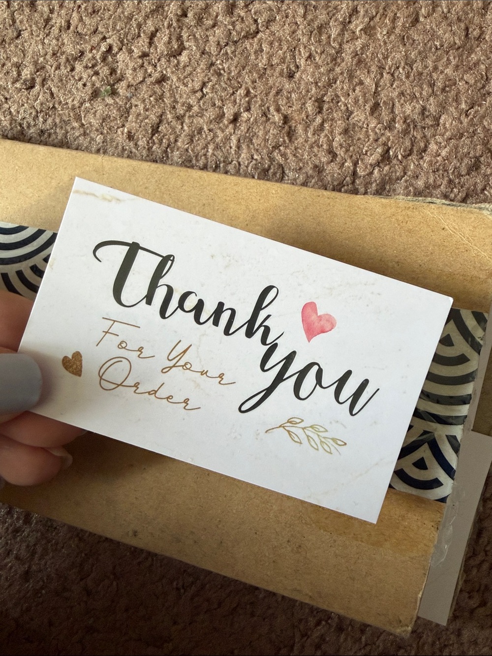120 Thank You Cards (3.5 X 2 Inches) Small Business Cards - Picture 2 of 2